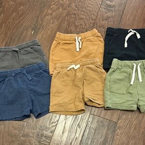 2t boy bundle of 6 shorts
